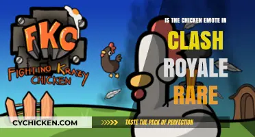 Is the Chicken Emote in Clash Royale a Rare Find?