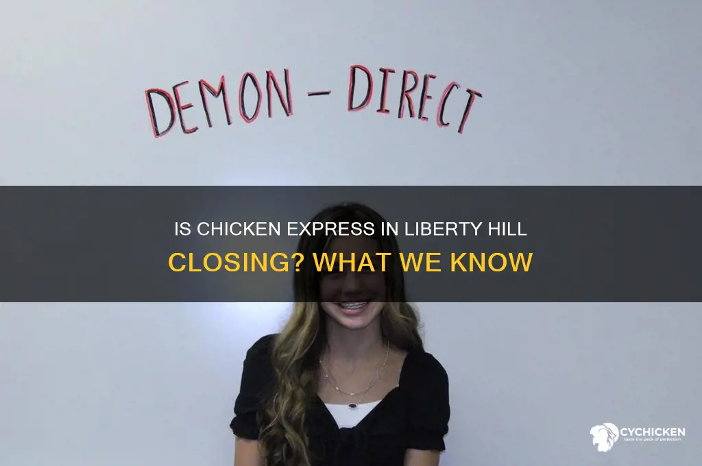 is the chicken express in liberty hill closing