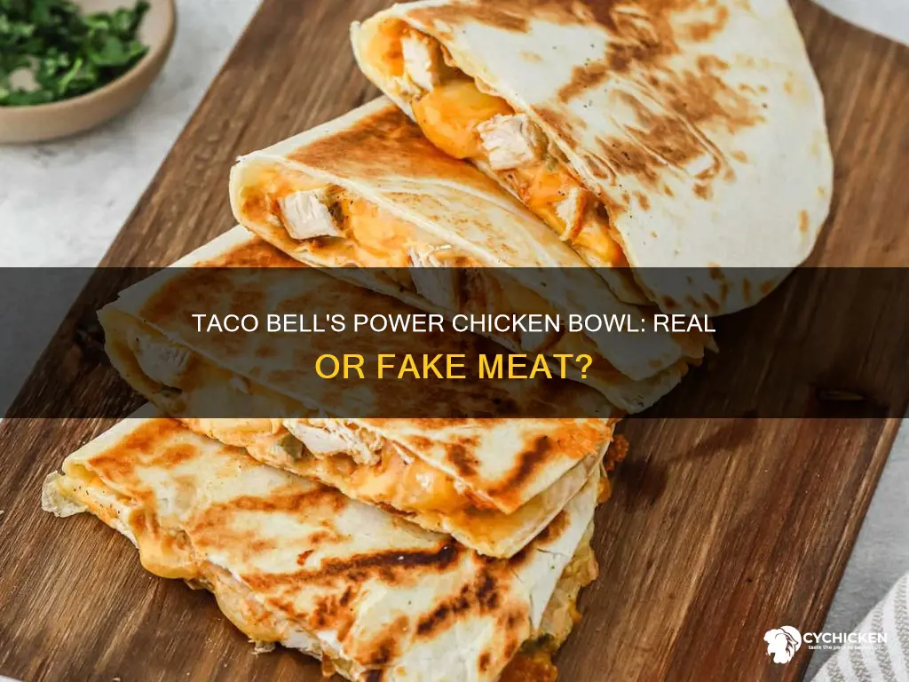 is the chicken in taco bell