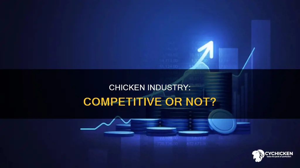 is the chicken industry perfectly competitive explain your answer
