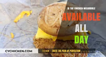 Is the Chicken McGriddle Available All Day? Find Out Now!