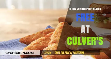 Gluten-Free Chicken Patty: Culver's Menu Options