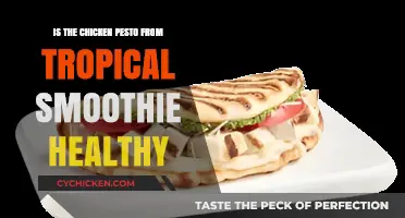 Exploring the Health Benefits of Tropical Smoothie's Chicken Pesto