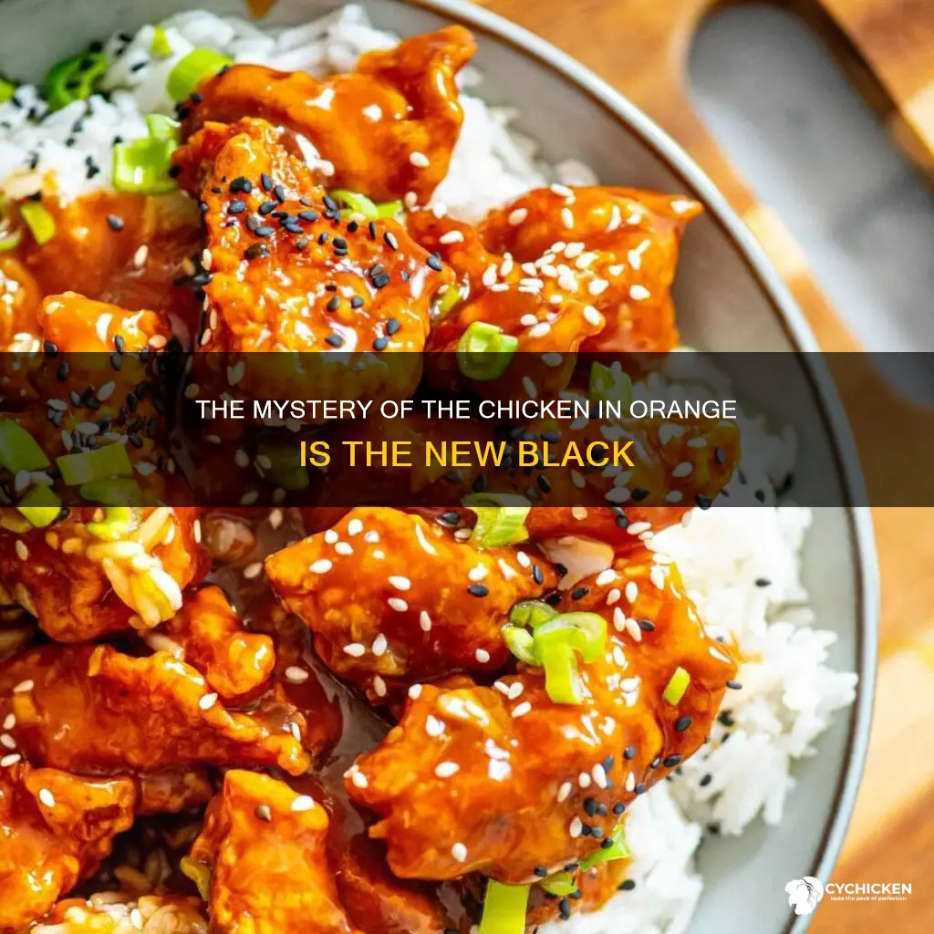 is the chicken real in orange is the new black