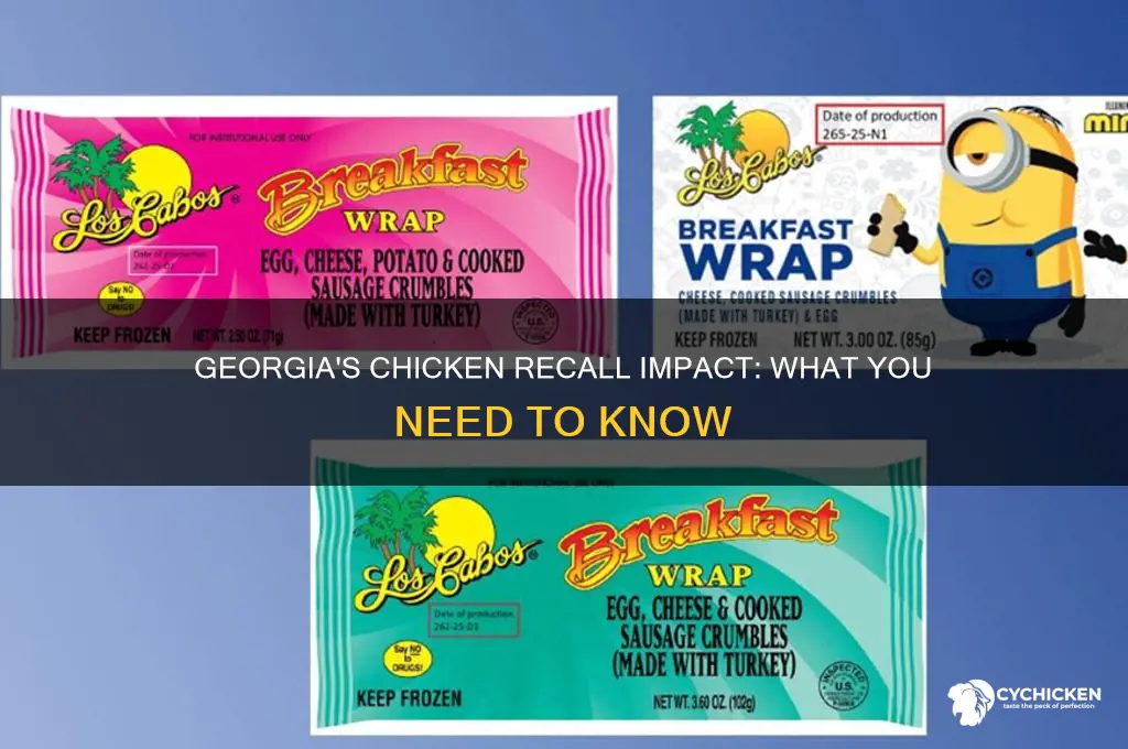 is the chicken recall effect in georgia