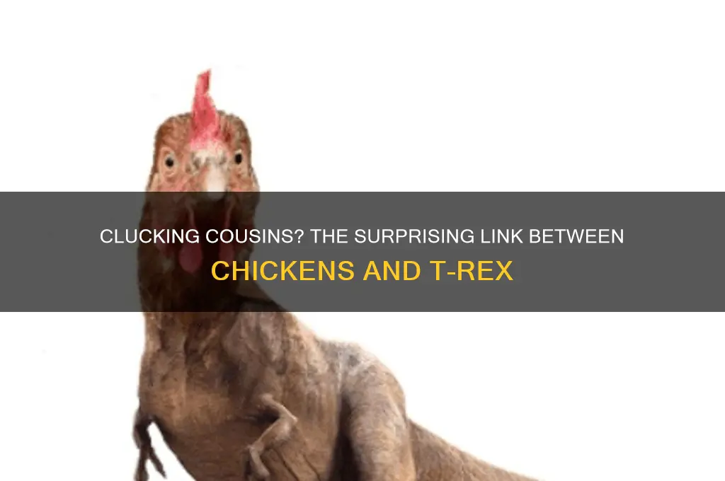 is the chicken related to the tyrannosaurus rex