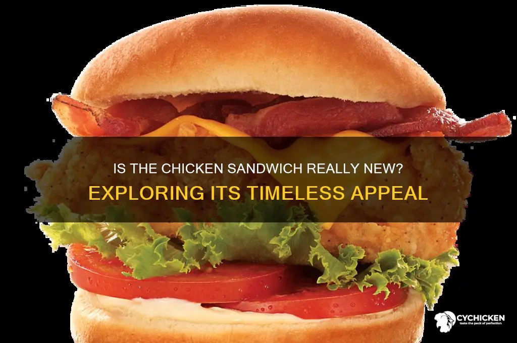 is the chicken sandwich new