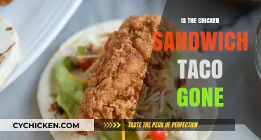 Is the Chicken Sandwich Taco Gone? Exploring Its Disappearance and Legacy