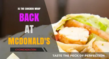 Is McDonald's Chicken Wrap Back? Latest Menu Updates Revealed