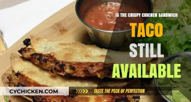 Is the Crispy Chicken Sandwich Taco Still on the Menu?