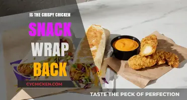 Is the Crispy Chicken Snack Wrap Back? Fans Want Answers!