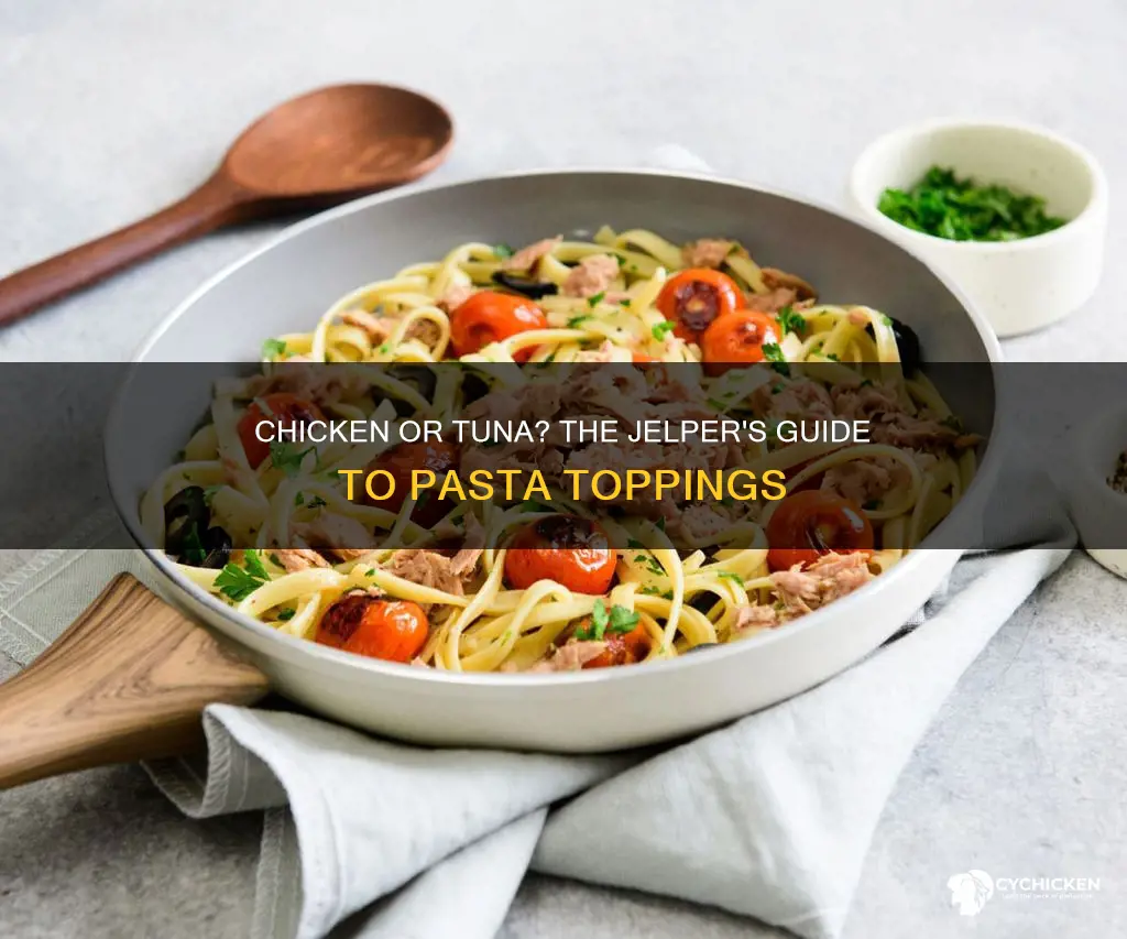 is the fetuccine tuna jelper the same as chicken