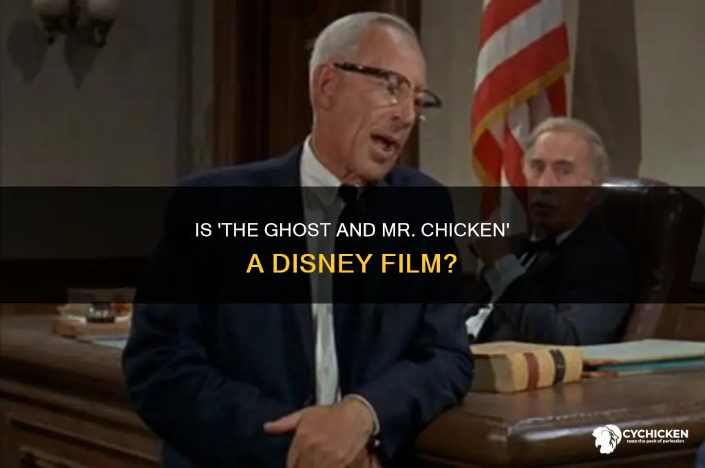 is the ghost and mr chicken disney