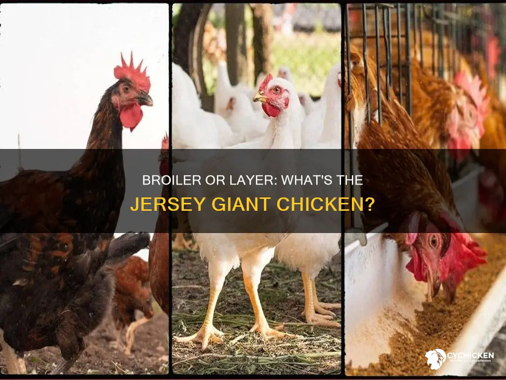 is the jersey giant chicken a broiler or layer