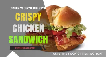 McCrispy vs. Crispy Chicken Sandwich: Unraveling the Fast Food Mystery