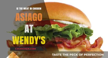 Wendy's Chicken Asiago: Real Meat or Not?