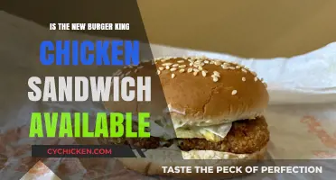 Is Burger King's New Chicken Sandwich Available Now?