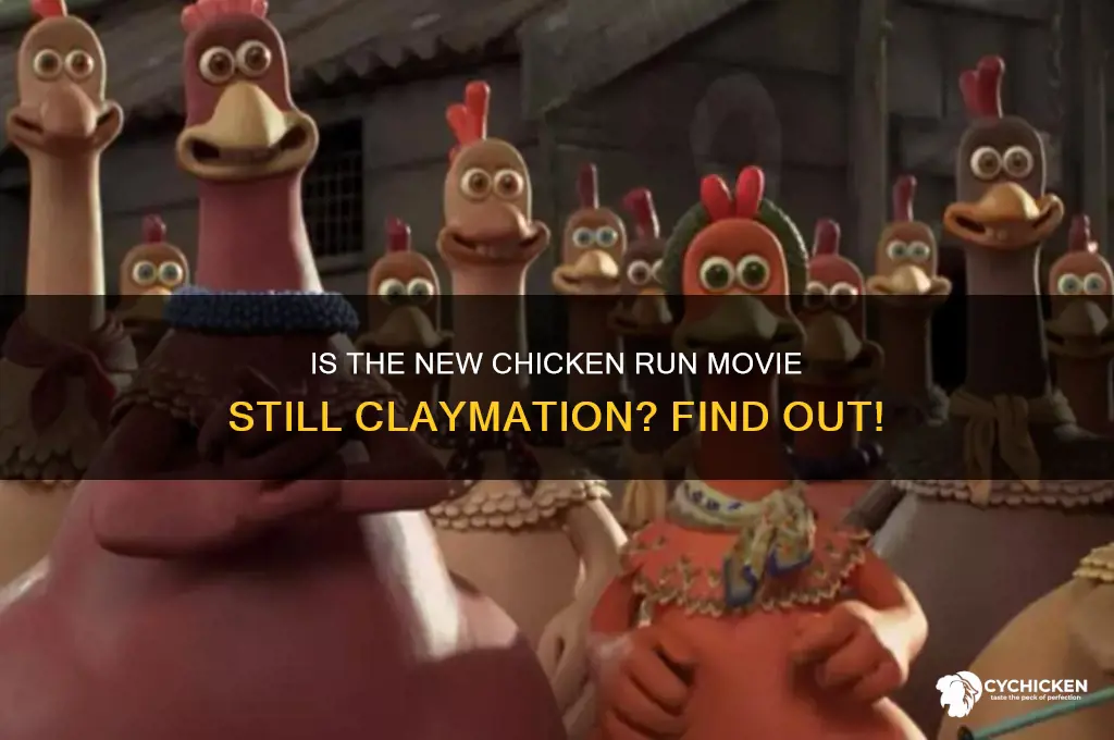 is the new chicken run movie claymation