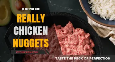 Unveiling the Truth: Are Pink Goo Chicken Nuggets?