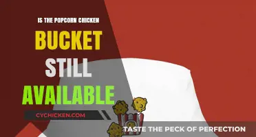 Is the Popcorn Chicken Bucket Still on the Menu?
