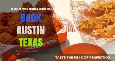 Popeyes Chicken Sandwich Returns to Austin: What You Need to Know