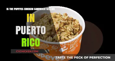 Popeyes Chicken Sandwich: Is It Available in Puerto Rico?
