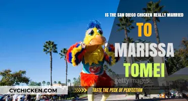 The San Diego Chicken's Marriage with Marissa Tomei