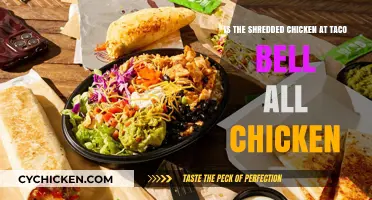 Taco Bell's Shredded Chicken: All Chicken or Not?