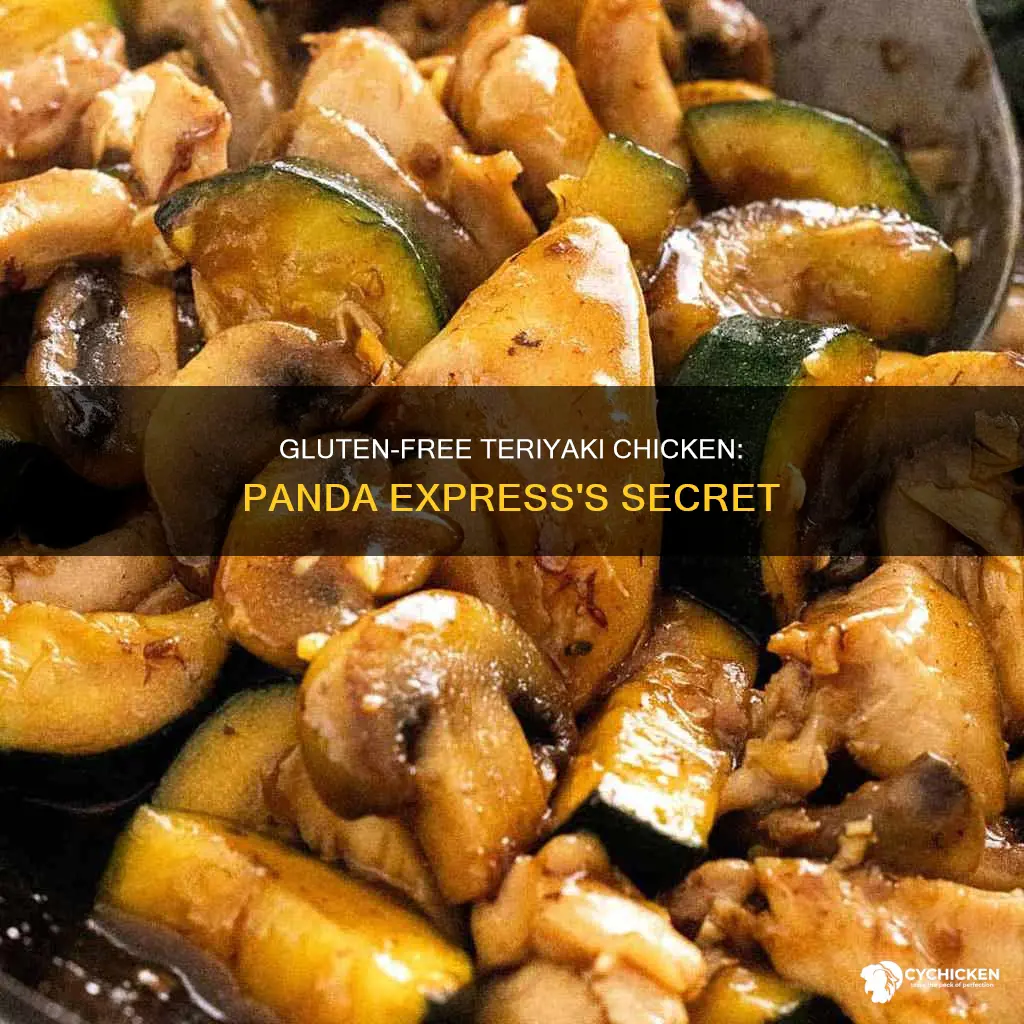 is the teriyaki chicken at panda express gluten-free