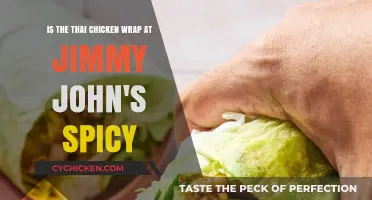 Jimmy John's Thai Chicken Wrap: Spicy or Not?