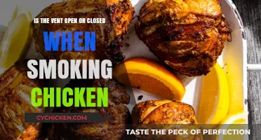 How to Smoke Chicken: Open or Closed Vent?
