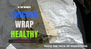 Unwrapping the Truth: Is Wendy's Chicken Wrap a Healthy Choice?