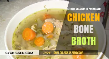 Unveiling the Calcium Content in Packaged Chicken Bone Broth