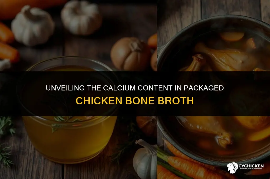 is their calcium in packaaged chicken bone broth