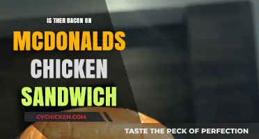 Does McDonald's Chicken Sandwich Contain Bacon? A Full Ingredient Breakdown