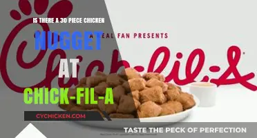 Does Chick-fil-A Offer a 30-Piece Chicken Nugget Meal Option?