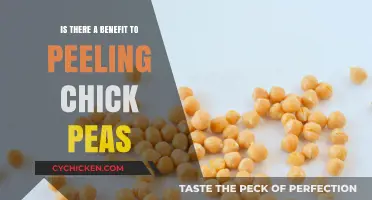 Peeling Chickpeas: Unlocking Nutritional Benefits and Culinary Advantages