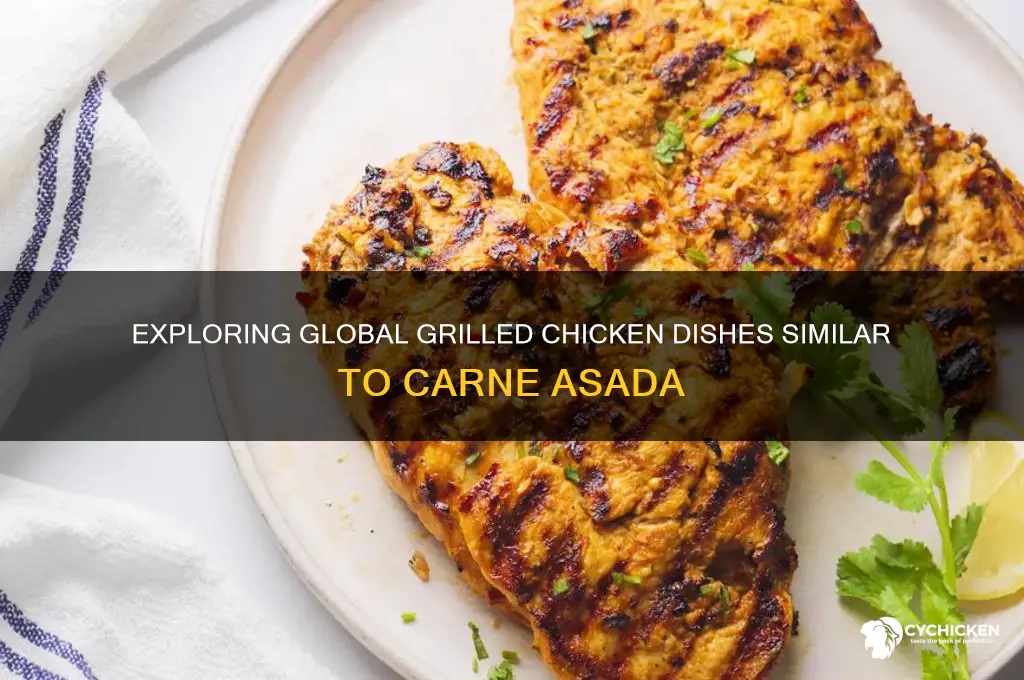 is there a carne asada chicken equivalent