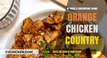 Exploring Orange Chicken's Journey: Are Checkpoints Turning It Country?