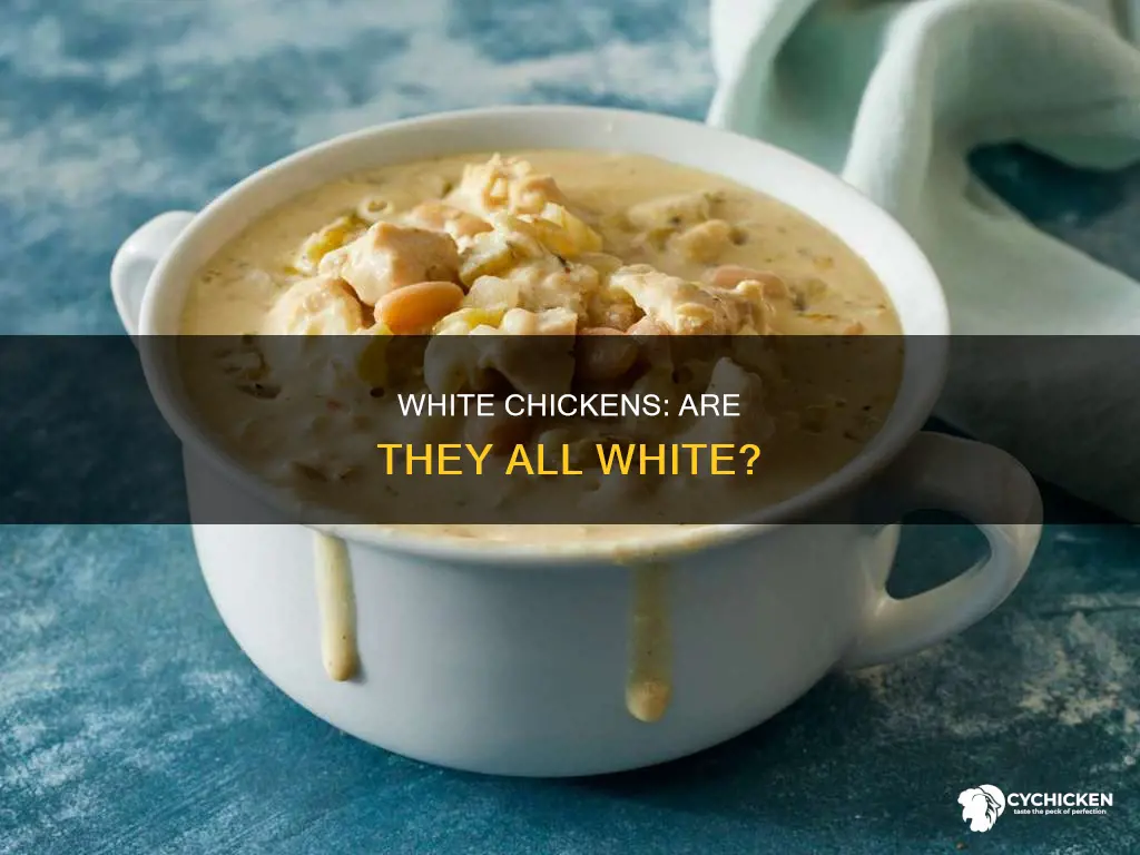 is there a chickem that is a white chick