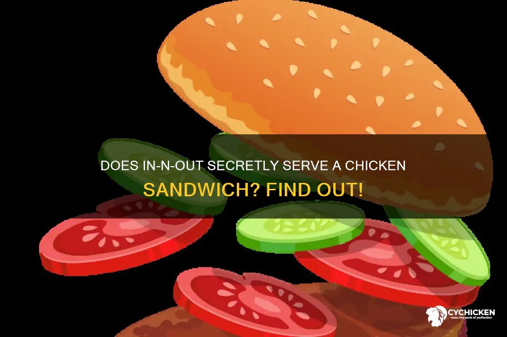 is there a chicken sandwich at in n out