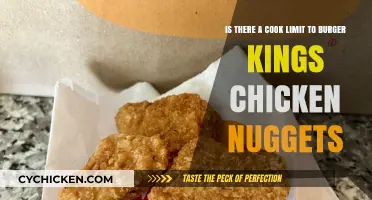 Exploring Burger King's Chicken Nuggets: Is There a Cook Limit?