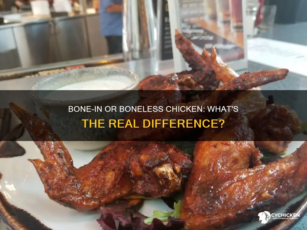 is there a difference between bone in and out chicken