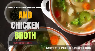 Exploring the Flavorful Divide: Vegetable vs. Chicken Broth