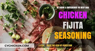 Beef and Chicken Fajita Seasoning: What's the Difference?