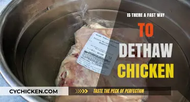 Quick Chicken Thawing: Safe and Speedy Methods to Defrost Fast