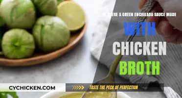Exploring the Existence of Green Enchilada Sauce with Chicken Broth