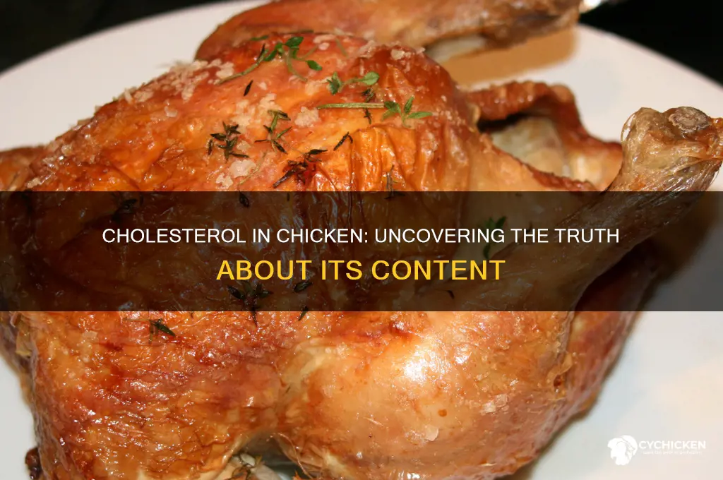 is there a lot of cholesterol in chicken