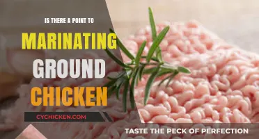 Marinating Ground Chicken: Worth the Effort or Waste of Time?
