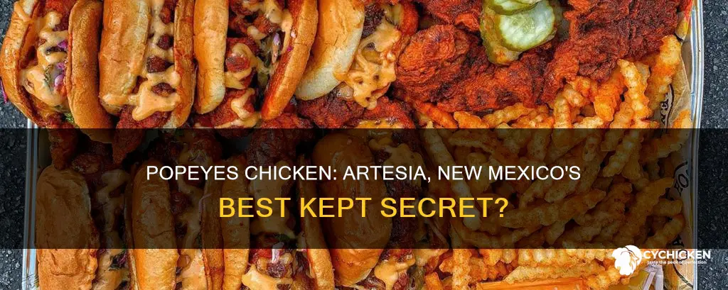 is there a popeyes chicken in artesia new mexico